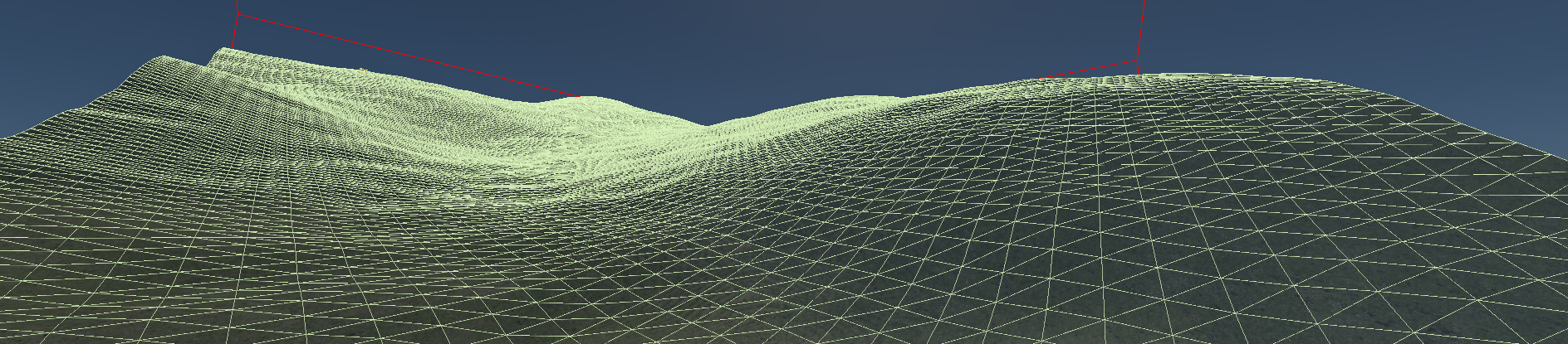 Sample of the Procedural World terrain mesh.